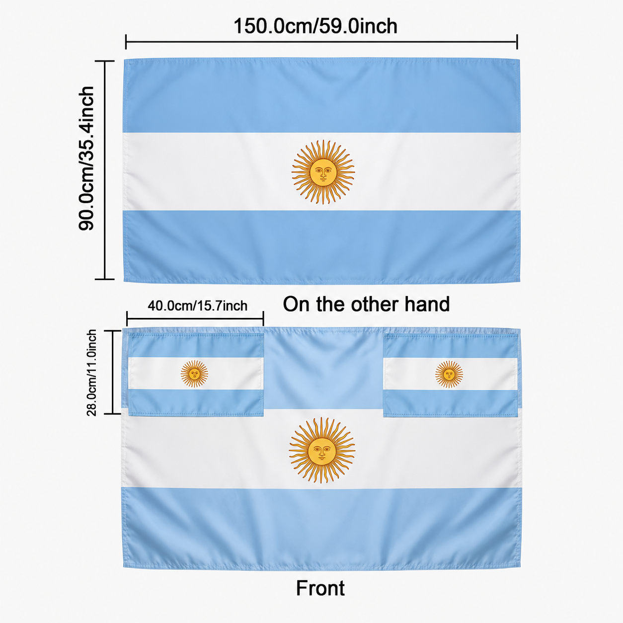 Bandeira da Argentina Copa do Mundo Torcedor de Futebol Esportes