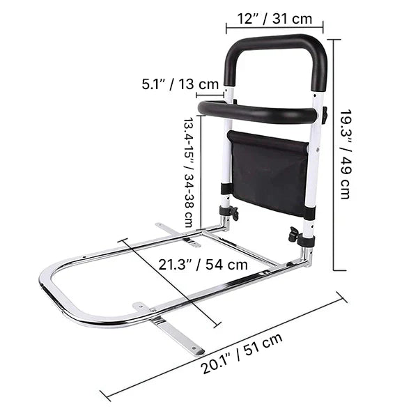 Suporte Ajustável para Grades de Cama