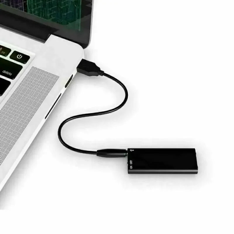 Mini Gravador Ativado por Voz