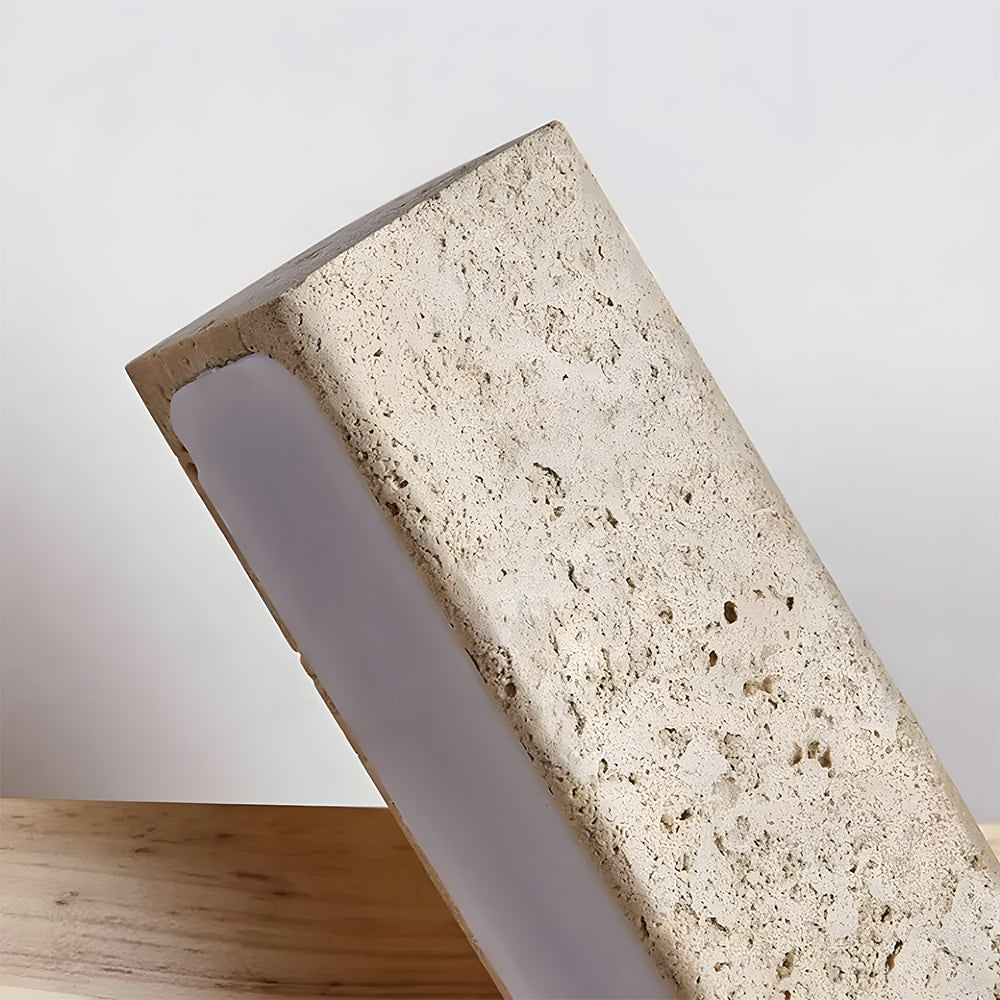 Arandela de Travertino | Design Minimalista Moderno