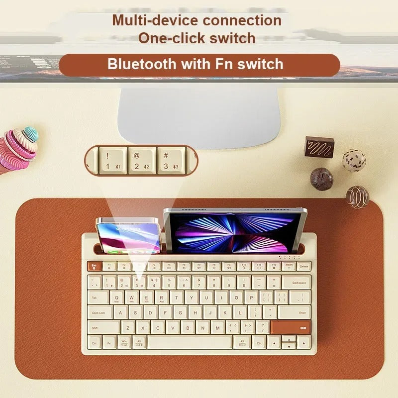 Teclado Bluetooth sem fio para tablet
