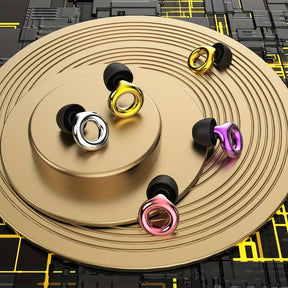 Protetores Auriculares de Silicone Reutilizáveis com Cancelamento de Ruído para Dormir