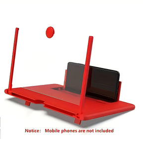 Suporte de Celular com Lupa de Tela Amplificador de Visão Dobrável