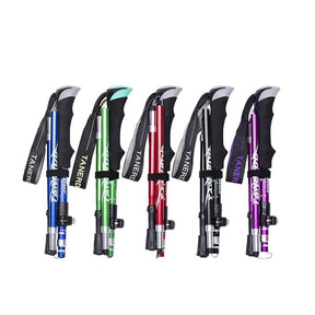 Adjustable Trekking Poles – Lightweight Foldable Hiking & Walking Sticks