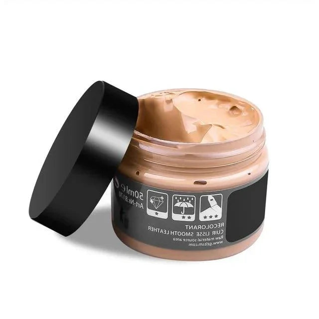 Gel de Reparo de Couro Avançado - Conserte Bancos de Couro, Calçados, Bolsas, Sofás, Móveis