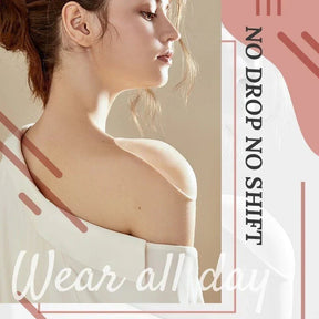 Omoplatas Antiderrapantes - Enchimentos Invisíveis para Ombros para Roupas Femininas