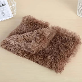 Cobertor macio e felpudo para pets, design aconchegante que alivia a ansiedade