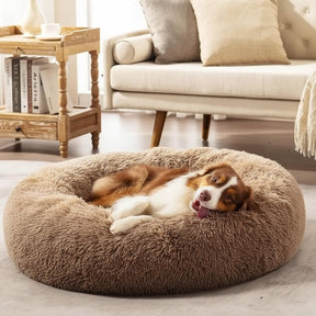 Cama para Cachorro Calmante e Antiestresse de Pelúcia