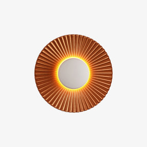 Hasna SunRay Wall Lamp | Modern Metallic Sun Design