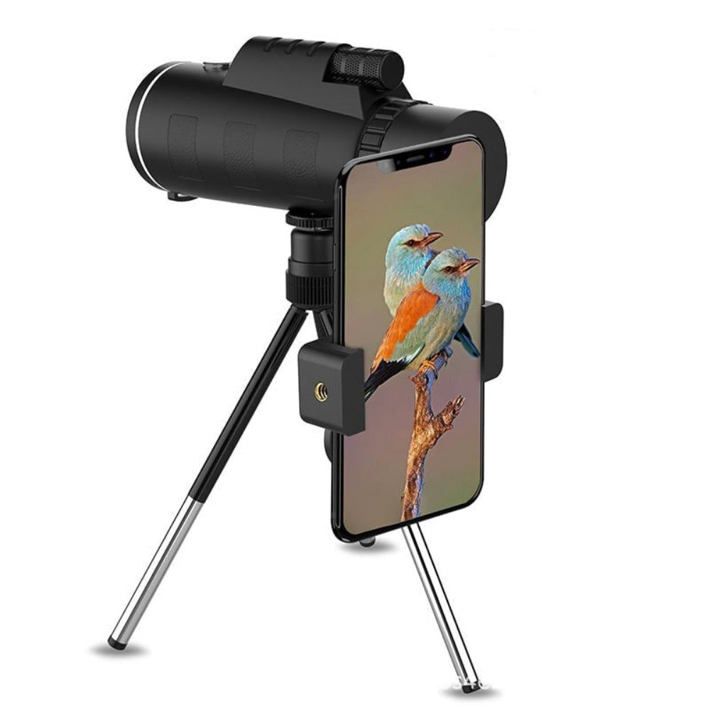 Telescópio Astronômico Portátil de Design Compacto para Uso Externo