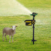 Aspersor de Jardim Repelente de Animais com Sensor de Movimento Automático - Irrigador de Água para Gramado e Quintal com Sensor de Animais