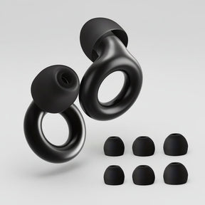 Protetores Auriculares de Silicone Reutilizáveis com Cancelamento de Ruído para Dormir