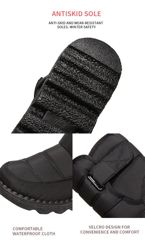 Women's waterproof, non-slip and warm snow boots