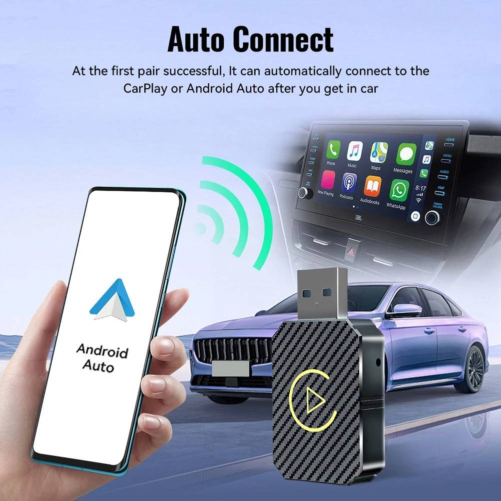 Adaptadores CarPlay sem fio