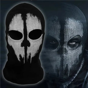 Máscara de Halloween Balaclava Caveira Cobertura Facial Completa