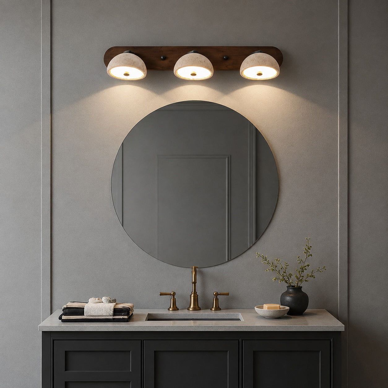 Travertine Vanity Light – product image 3