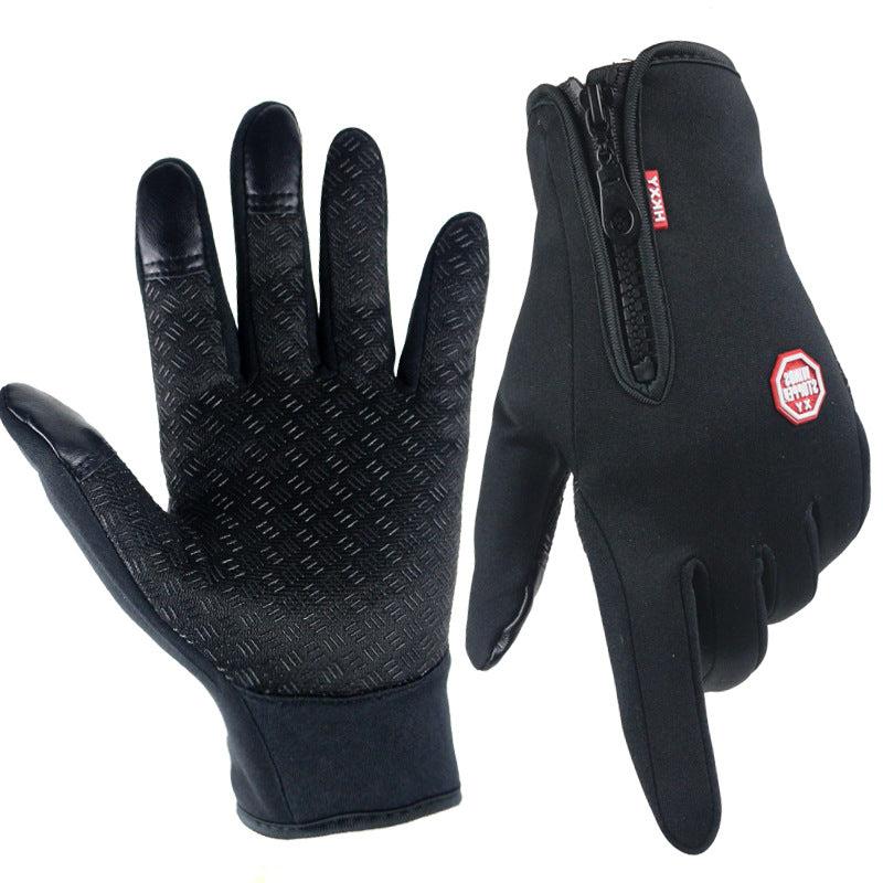 Luvas Térmicas Ultrafinas - Luvas de Fleece de Inverno Unissex com Tela Sensível ao Toque