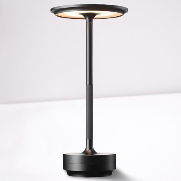 Luminária de Mesa Portátil Sem Fio - Intensidade de luz ajustável