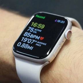Smartwatch Fitness com Monitor de Pressão Arterial e Saúde