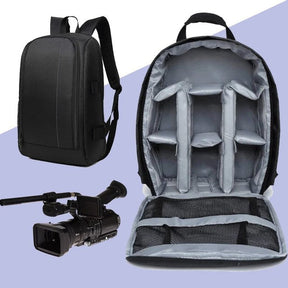 Mochila multifuncional para câmera