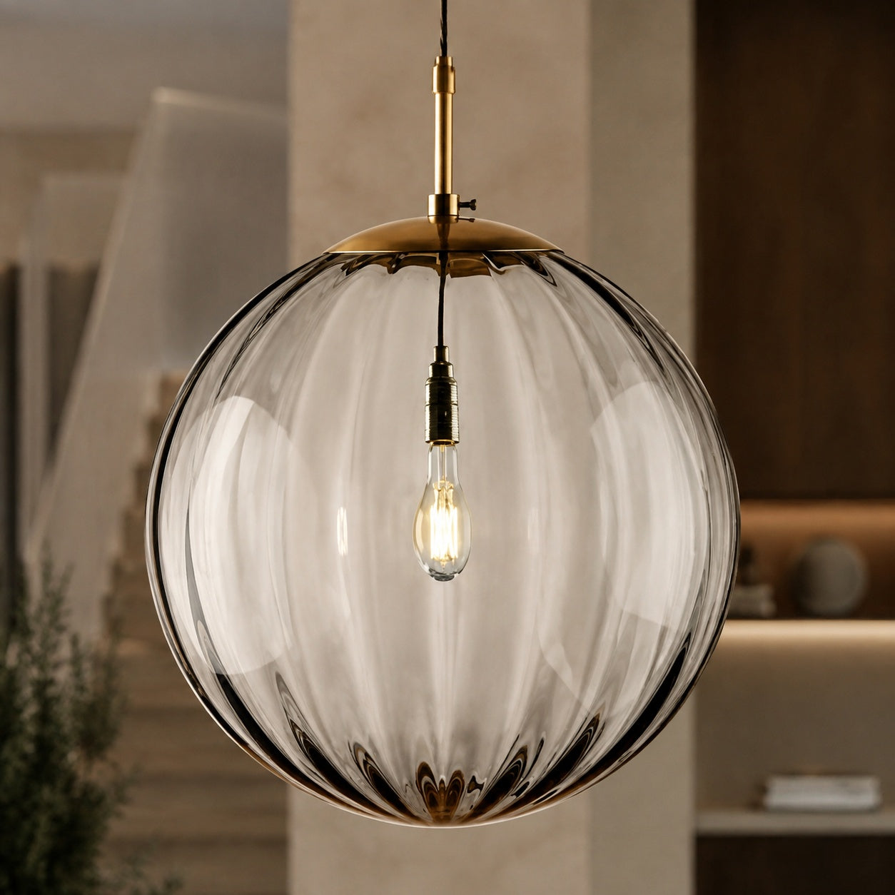 Smoky Glass Pendant Light – pendant light image 15