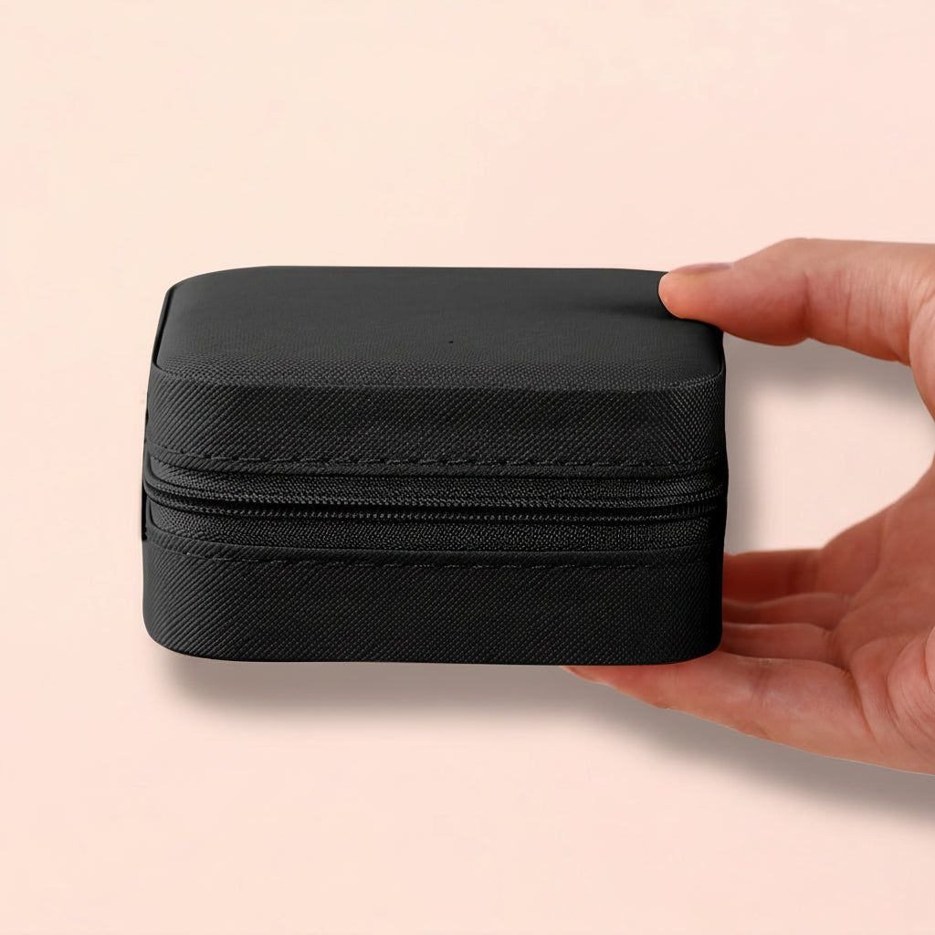 Porta-joias de Viagem com Zíper para o Dia das Mães