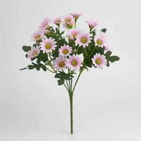 Arranjo de Flores Artificiais de Margarida para Centro de Mesa de Dia das Mães