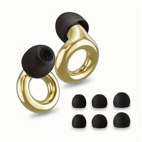 Protetores Auriculares de Silicone Reutilizáveis com Cancelamento de Ruído para Dormir