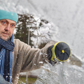 Dispositivo Eletromagnético Anticongelante para Remoção de Neve em Carros - Raspador de Gelo Elétrico Recarregável via USB