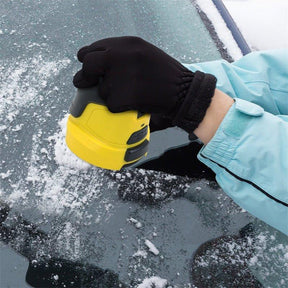 Dispositivo Eletromagnético Anticongelante para Remoção de Neve em Carros - Raspador de Gelo Elétrico Recarregável via USB
