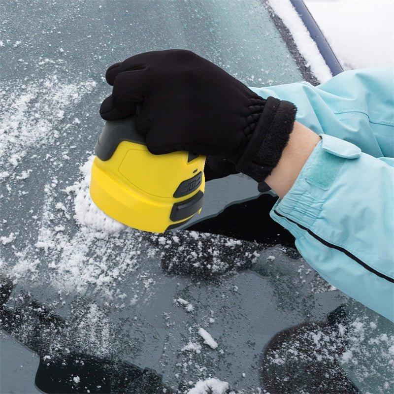 Dispositivo Eletromagnético Anticongelante para Remoção de Neve em Carros - Raspador de Gelo Elétrico Recarregável via USB
