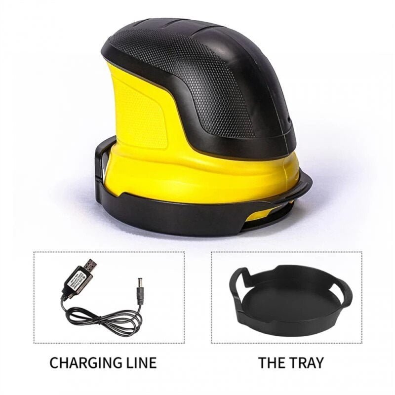 Dispositivo Eletromagnético Anticongelante para Remoção de Neve em Carros - Raspador de Gelo Elétrico Recarregável via USB