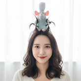 Cartoon Plush Headband Toy Cosplay Playful Anime Hair Accessories