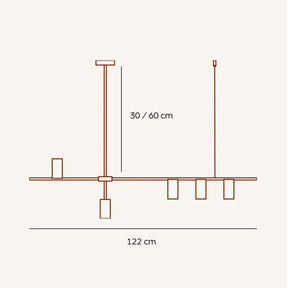 Luminária de Teto Pendente Design Moderno