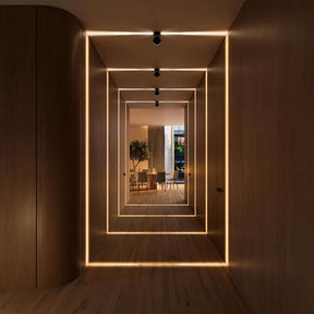 Luminária de Embutir para Teto com Design Moderno de Iluminação Interna