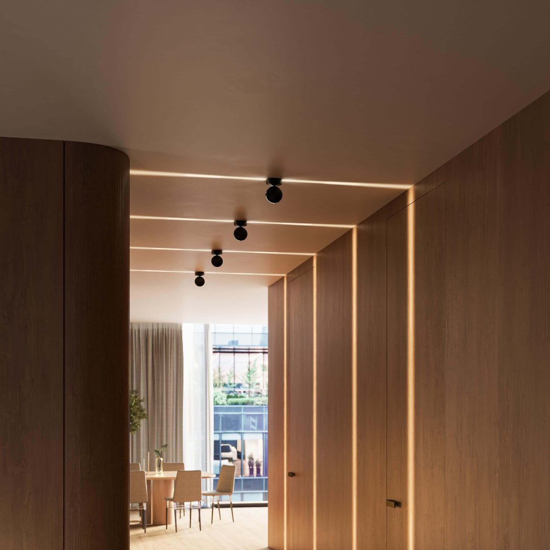 Luminária de Embutir para Teto com Design Moderno de Iluminação Interna