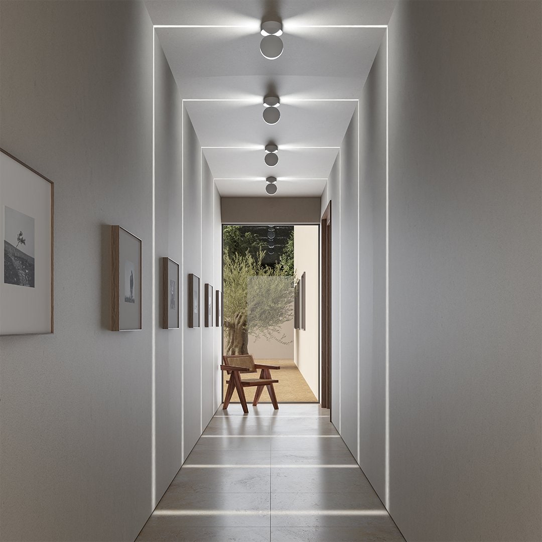Luminária de Embutir para Teto com Design Moderno de Iluminação Interna
