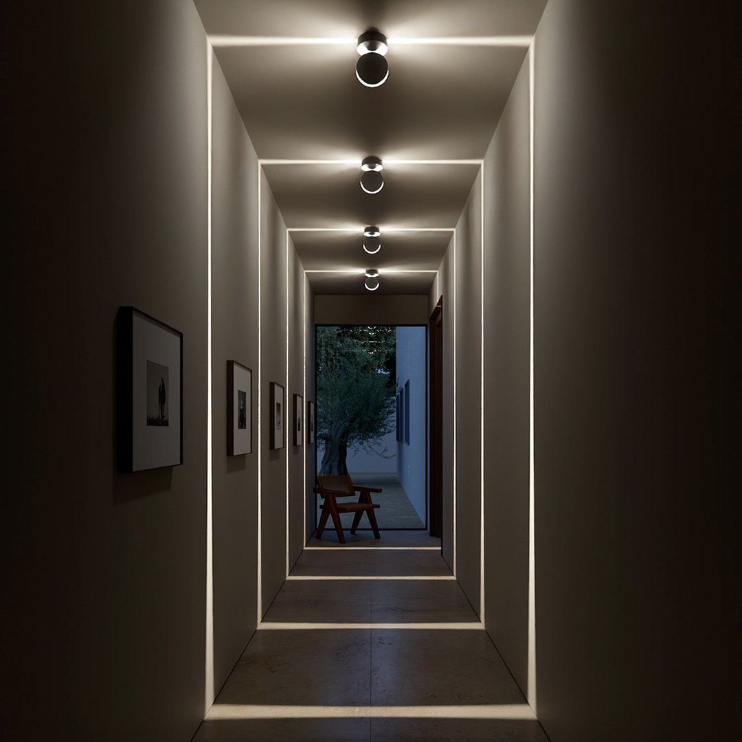 Luminária de Embutir para Teto com Design Moderno de Iluminação Interna