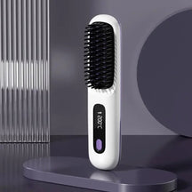 Prancha de Cabelo Portátil Sem Fio de Cerâmica Recarregável