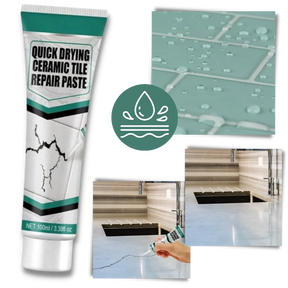 Ceramic Tile Repair Paste Kit for Cracks Chips and Surface Repair