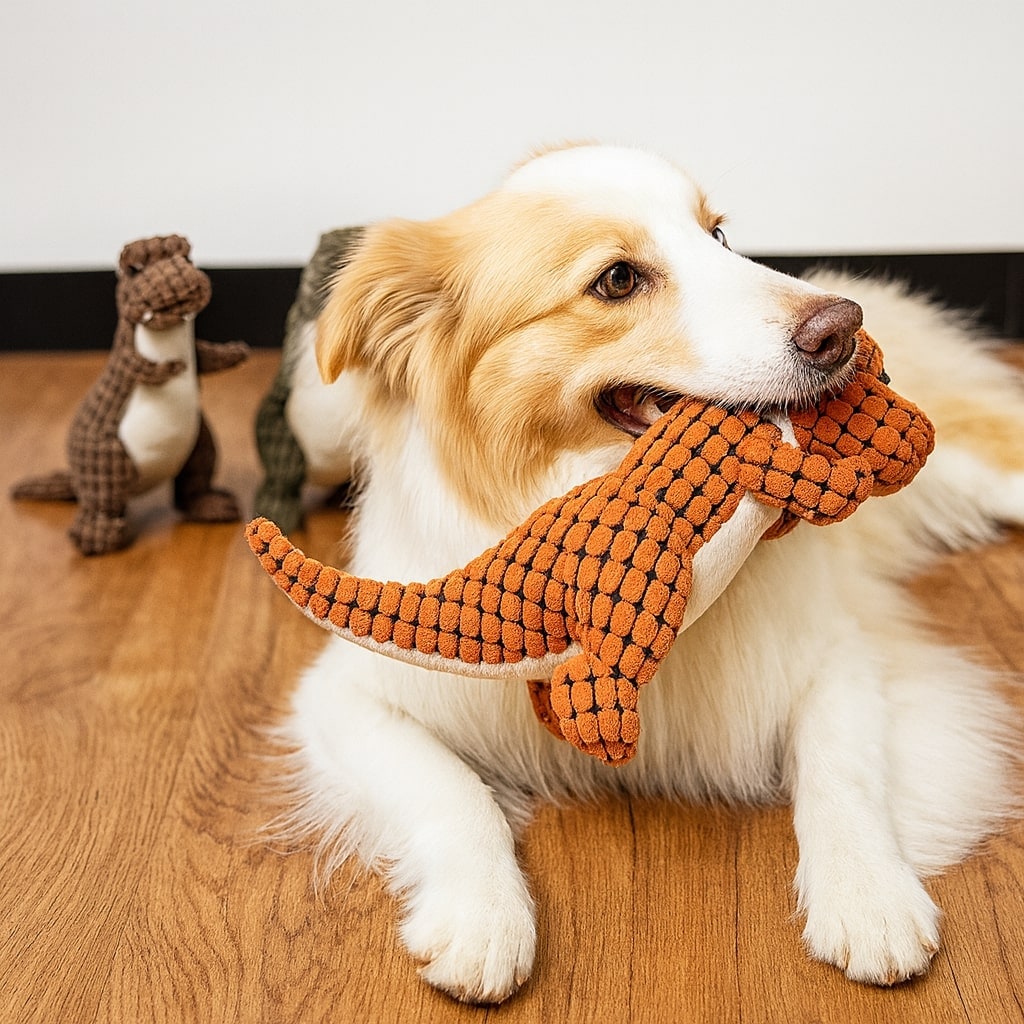 Brinquedo Interativo para Cães Mordedor Durável Indestrutível