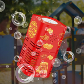 Máquina de Bolhas Infantil para Festas Brinquedo Automático de Bolhas