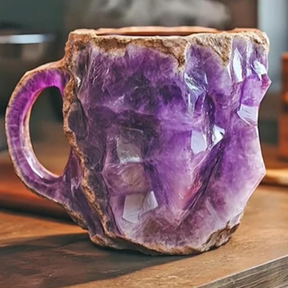 Coffee Mug Geode Style Novelty Tea Cup Drinkware