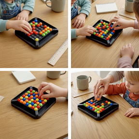 Jogo de Combinação de Cores Jogo de Tabuleiro Familiar Brinquedo Educativo