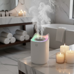 Umidificador de Ar Ultrassônico de Névoa Fria para Quarto