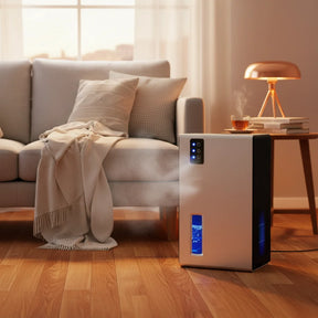 Desumidificador de Porão Compacto Silencioso Digital para Casa