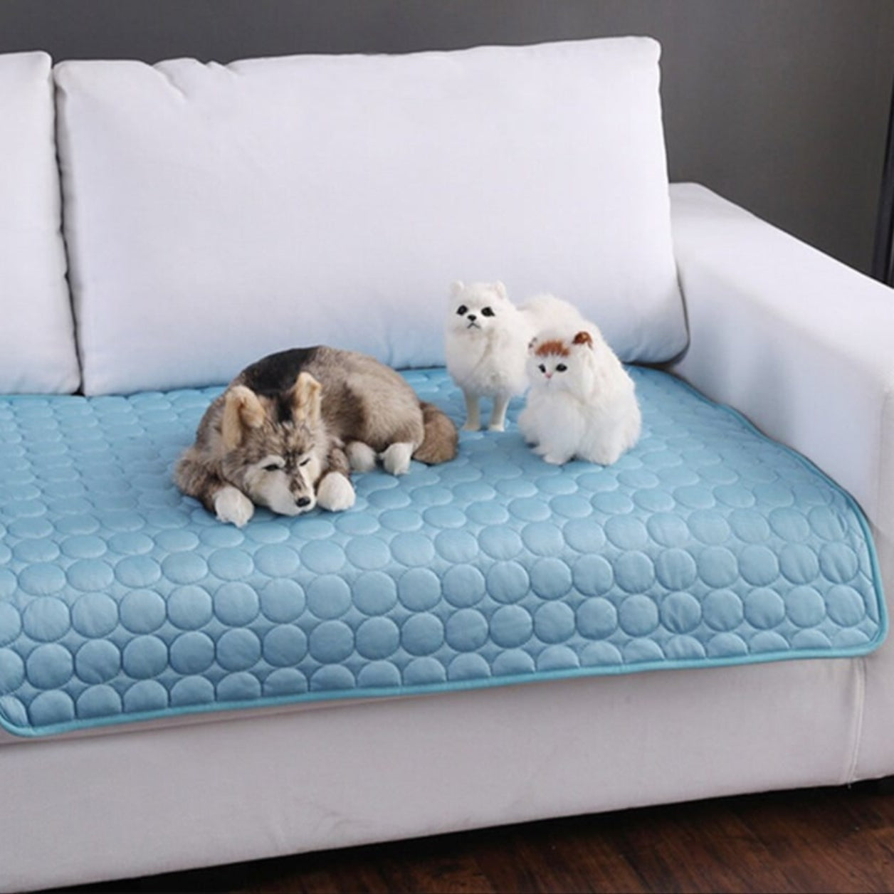 Tapete Gelado para Cães Colchão de Resfriamento Resistente ao Calor para Pets