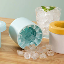 Copo de Gelo Portátil de Silicone Fácil de Usar