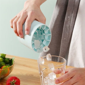 Copo de Gelo Portátil de Silicone Fácil de Usar