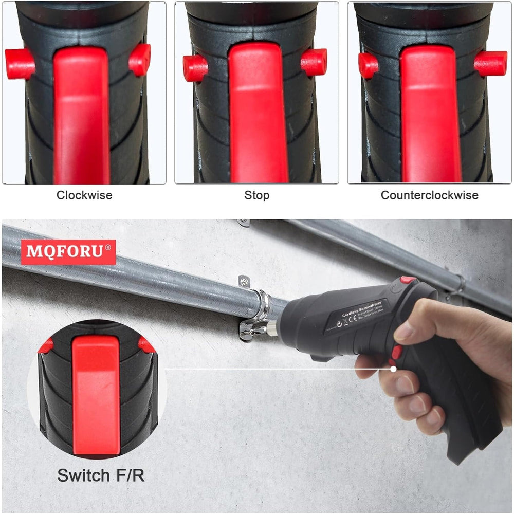 Parafusadeira e Furadeira Sem Fio Design Compacto